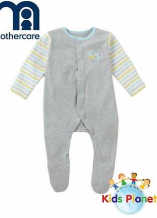 Новый фирменный слип человечек для младенцев mothercare размер newborn (56см)