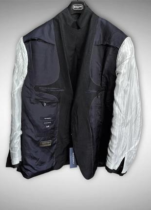 Suitsupply классический шерстяной тёмно-серый пиджак большего размера 582 фото