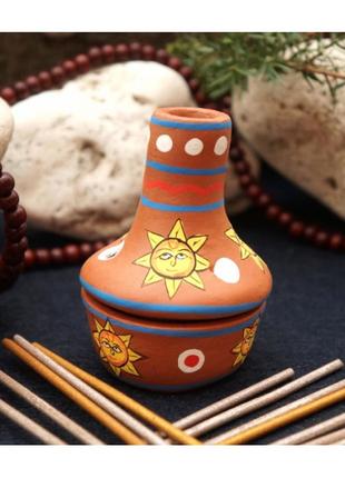 Подставка под конусы "таджин" терракотовый + подарок