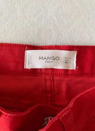 Жіночі штани червоні від mango2 фото