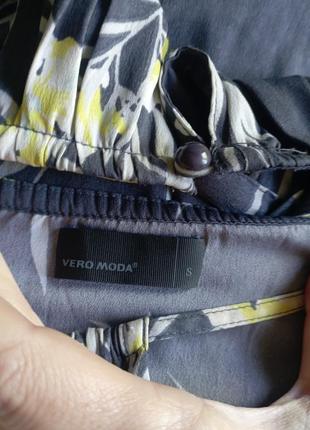 Интересная кофточка, блузка с обнаженными плечами vero moda, eur s3 фото