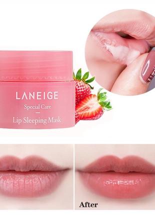 Ночная маска для губ laneige lip sleeping mask 3 г