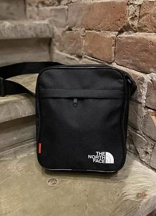 Сумка north face текстиль черная 2
