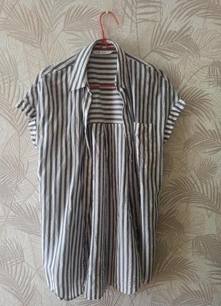 Подовжена рубашка oversize