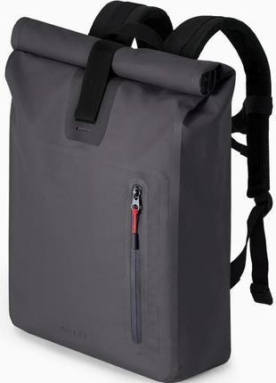 Водонепроникний рюкзак 20l a-lab model a waterproof backpack rolltop чорний