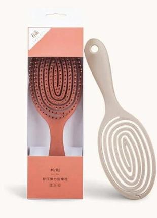 Массажная расческа xiaomi xin zhi massage comb brown