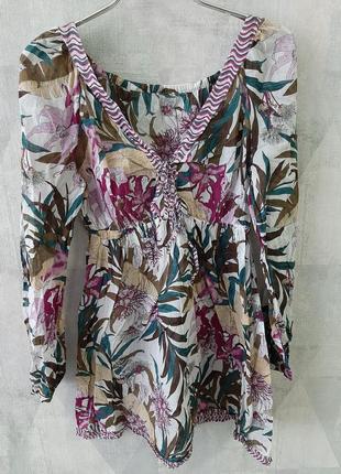 Красивая блуза туника2 фото