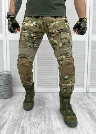 Военные штаны мультикам с наколенниками, военные штаны мультикам штаны с наколенниками армейские