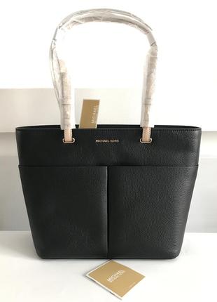 Сумка кожаная michael kors bedford leather tote bag 30s9gbft2l оригинал10 фото