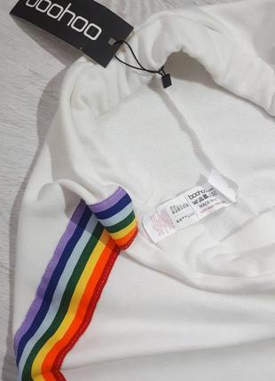 Стильные штаны с лампасами, спортивные штаны, белые брюки