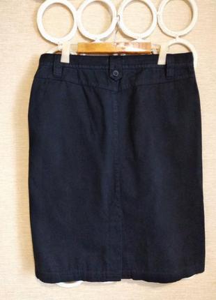 Юбка юбка прямая джинсовая коттоновая4 фото