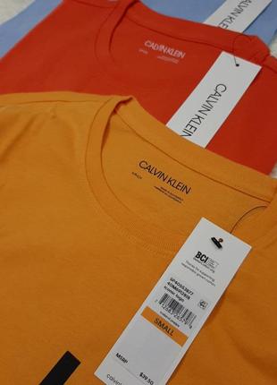 Мужская футболка calvin klein, оригинал, s,m,l2 фото