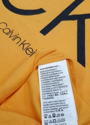 Мужская футболка calvin klein, оригинал, s,m,l3 фото