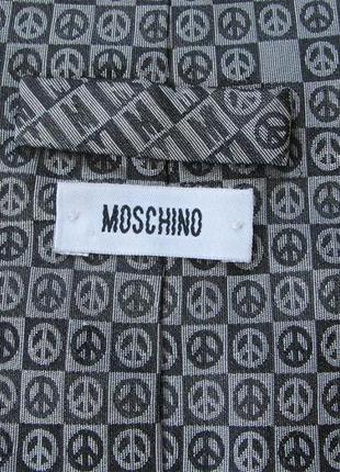 Moschino галстук шёлк оригинал made in italy2 фото