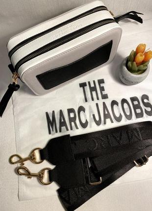 Женская сумка экокожа сумка через плечо из экокожи турочина в стиле mark jacobs в стиле марк, яблочный джейко-бс желтая черная6 фото