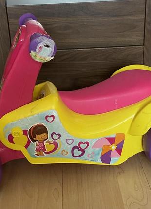 Fisher price самокат / мотоцикл 2 в 1