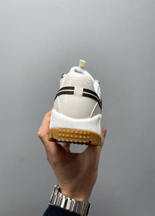 Женские кроссовки nike humara lx jacquemus beige 36-37-38-392 фото