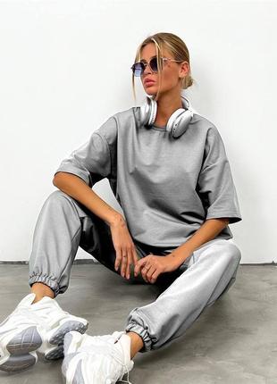 Спортивный костюм, комплект с футболкой