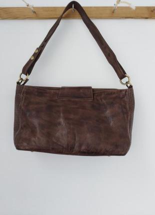 Шикарная кожаная сумка chiemsee tnc lederwaren gmbh.3 фото