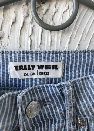 Джинсові  шорти "tally weijl розмір 324 фото