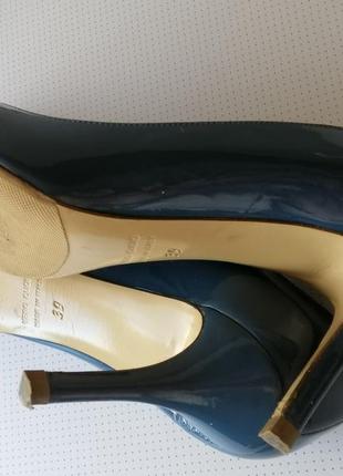 Женские туфли лодочки , тефельки 38-39размер. туфли женские с открытым носком 39 размера.6 фото