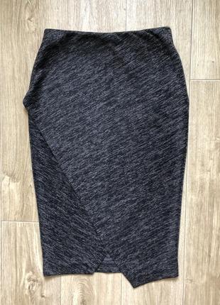 Юбка карандаш асимметрическая h&m