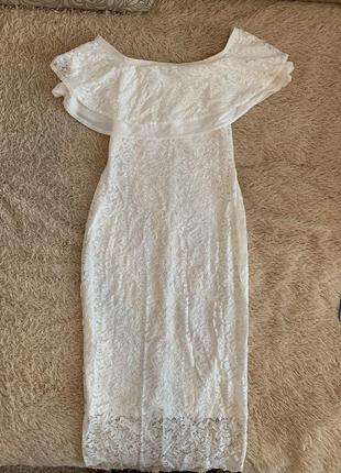 Гипюровое платье