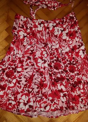 Пишна лляна спідниця від per una! p.-16