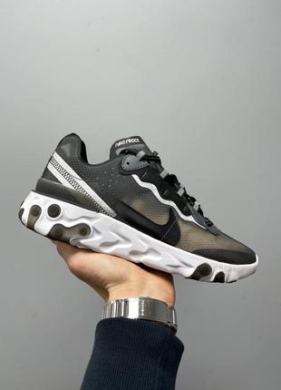 Мужские кроссовки nike react element 87’ black