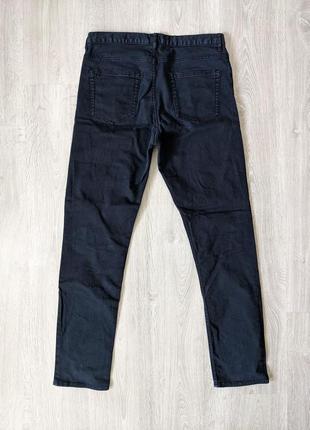 Продам мужские джинсы h&amp;m темно-синего цвета2 фото