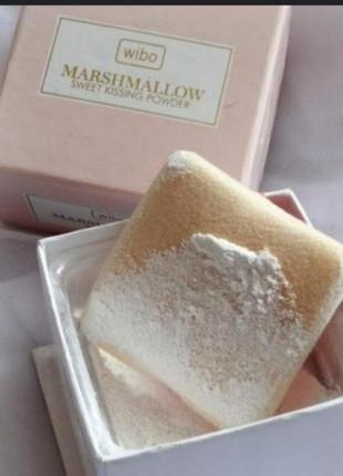 Wibo marshmallow sweet kissing powder фіксуюча розсипна пудра для обличчя