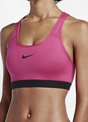 Оригинальный топ, бра для занятий спортом nike dri-fit