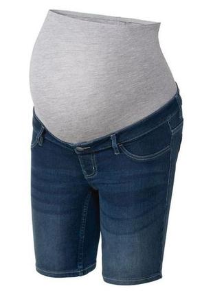Шорти зі вставкою для животика×шорты для беременных, шорты джинсовые esmara euro 34, 38, 40