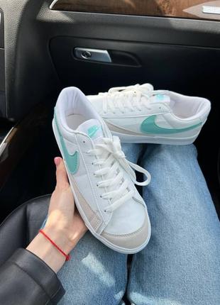 Nike blazer low platform жіночі кеди3 фото