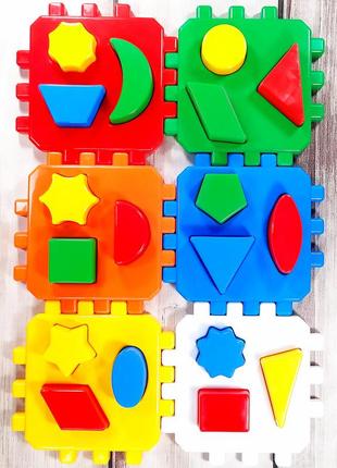 Сортер-головоломка «збери куб» 2