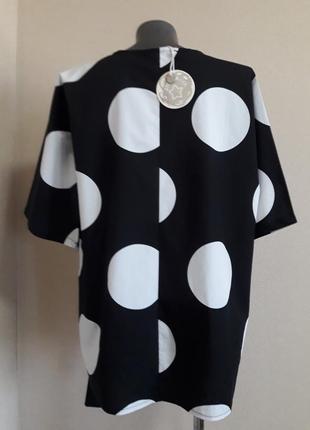 Шикарная,элегантная,статусная,нарядная котоновая блуза stella milani,италия4 фото