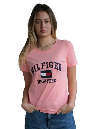 Футболка женская tommy hilfiger b-1005 rose xl