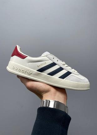 Женские кроссовки adidas x gazelle white 36-37-38-39-40