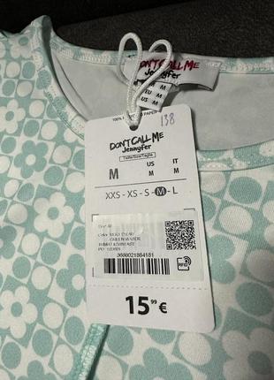 Французский бренд jennyfer футболка блузка кроп топ размер м размерная сетка в карусели2 фото