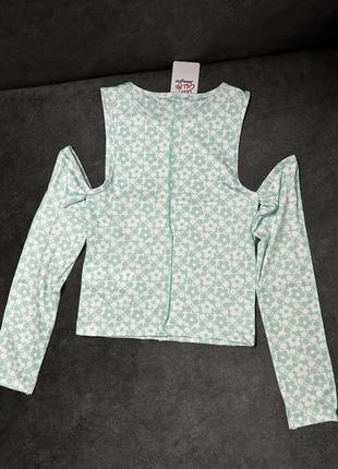 Французский бренд jennyfer футболка блузка кроп топ размер м размерная сетка в карусели4 фото