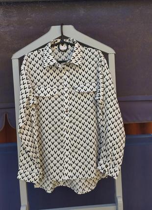 Блуза, рубашка вискоза, натуральная рубашка.