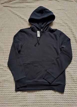 Однотонные худи толстовки спортивные кофты old navy, серая и синяя 155-170