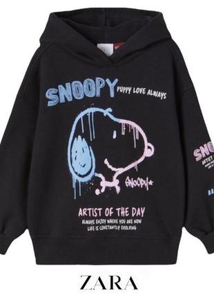 Худи свитшот толстовка кофта с капюшоном zara