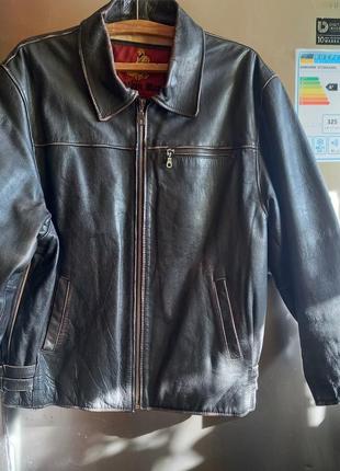 Мотостиль кожаная куртка, leather man norway, xxl