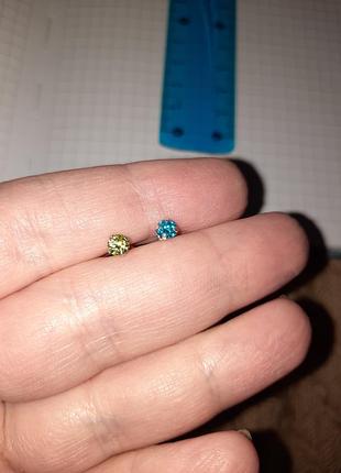 Серьги серебро 2