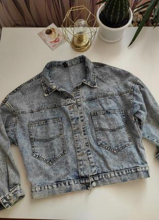 Джинсова куртка, джинсовий жикет, жіноча джинсівка