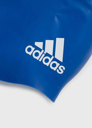 Шапочка для плавания adidas silicone logo swim cap2 фото