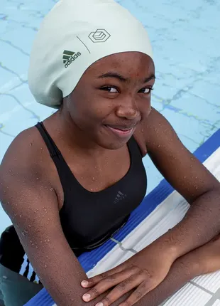 Детская шапочка для плавания adidas soul cap2 фото