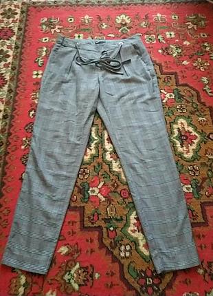 Брюки в клетку