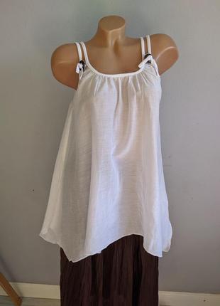 Майка легка, шовк+бавовна.